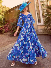 36027 - Royal Print Dress (Invitations by Veni)